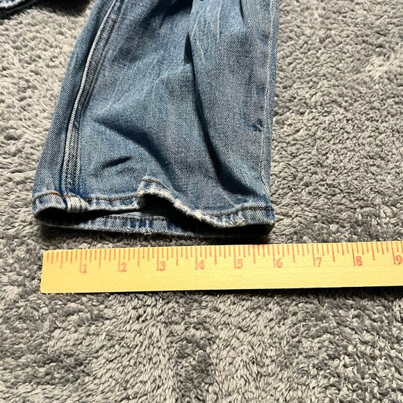 Abercrombie & Fitch Jeans Womens 29 /8 90s Slim Straight Ultra High Rise Blue ** - Picture 12 of 12